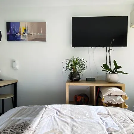 Lumineux Climatise Petit Jardin Et Parking *